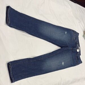 LOFT Blue Straight Leg Jeans Classic Denim
